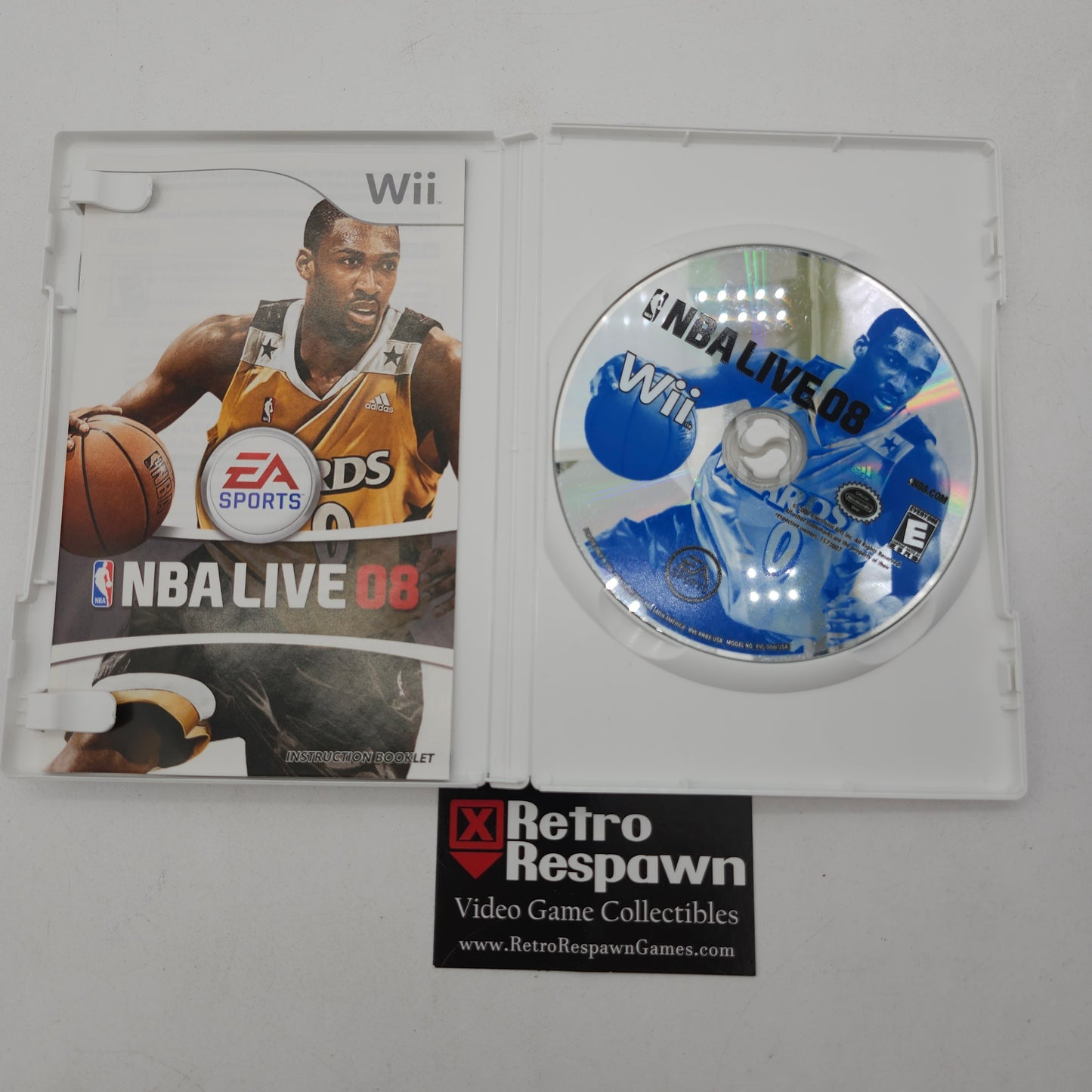 NBA Live 2008 - Wii (Complete)