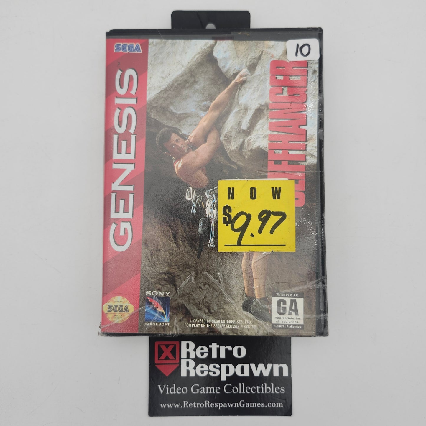 Cliffhanger - Sega Genesis (Complete)