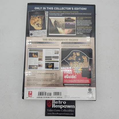 Assassins Creed Origins Collector's Edition Guide - Prima Games (Sealed)