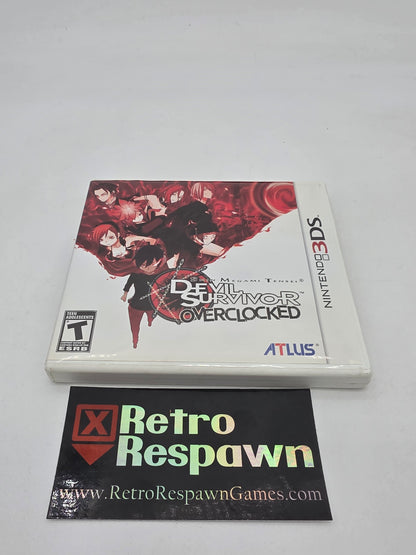 Shin Megami Tensei: Devil Survivor Overclocked - Nintendo 3DS (Complete)