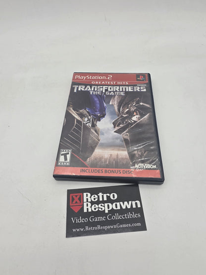 Transformers: The Game [Greatest Hits] - Playstation 2 (Complete)