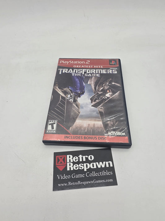 Transformers: The Game [Greatest Hits] - Playstation 2 (Complete)