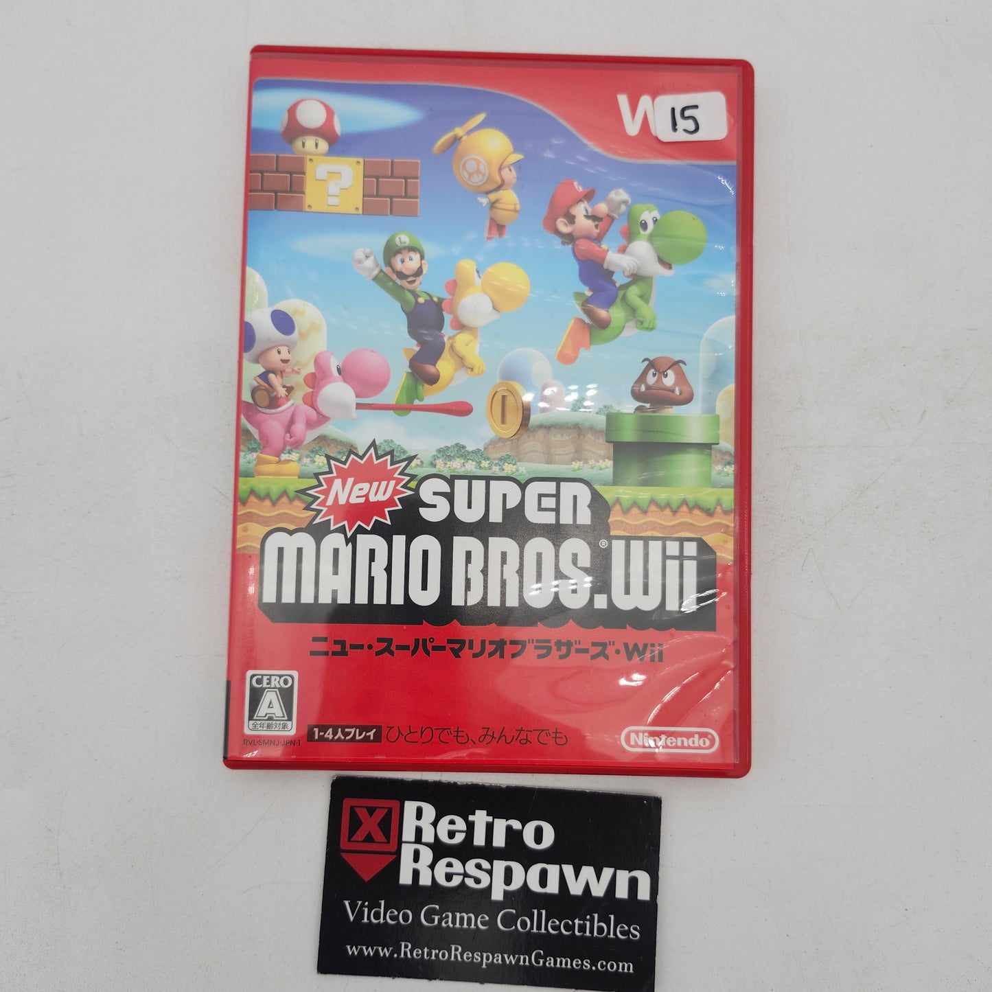 New Super Mario Bros. Wii - JP Wii (Complete)