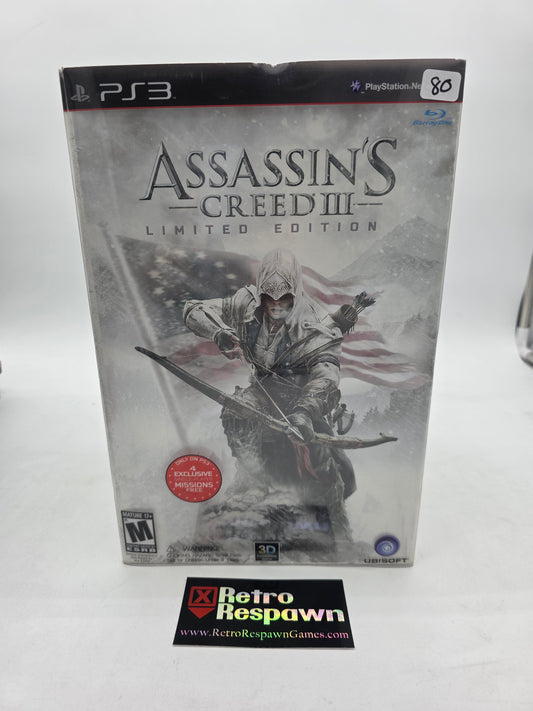 Assassin's Creed III [Limited Edition] - Playstation 3 (Complete)