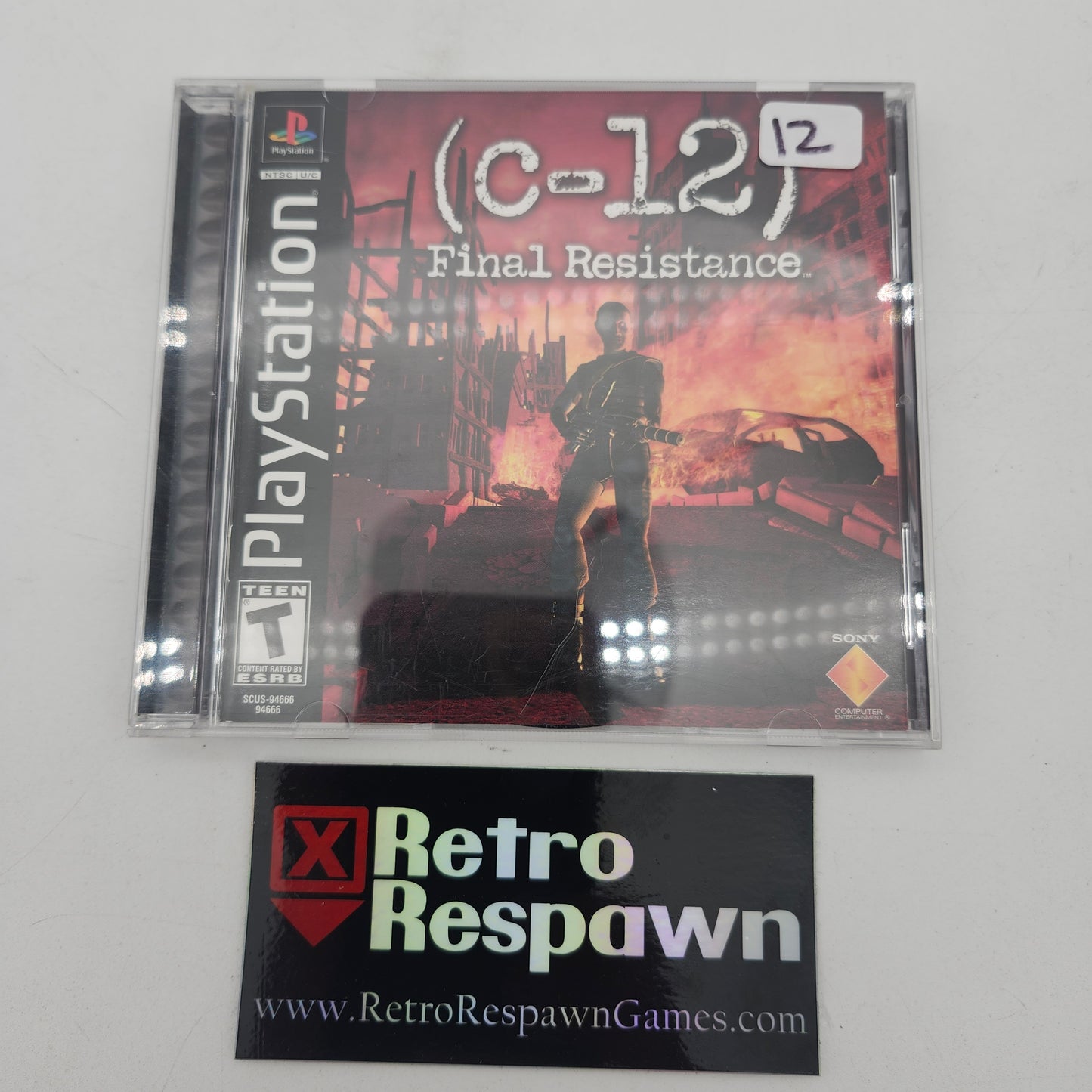 C-12 Final Resistance - Playstation (Complete)