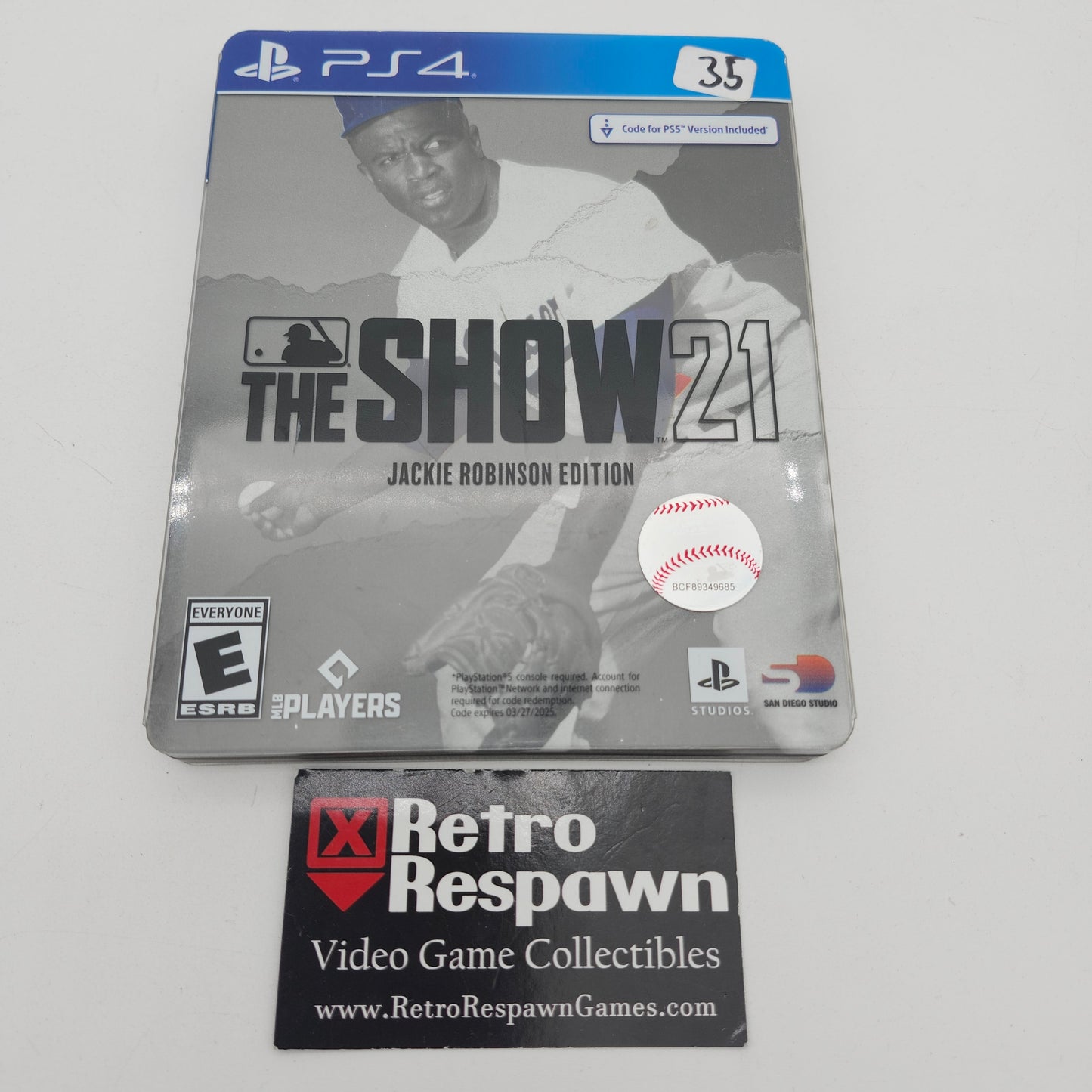 MLB The Show 21 [Jackie Robinson Edition] - Playstation 4 (Complete)