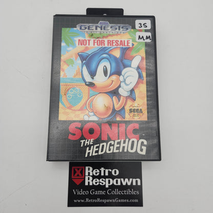 Sonic the Hedgehog [Not for Resale] - Sega Genesis (Missing Manual)