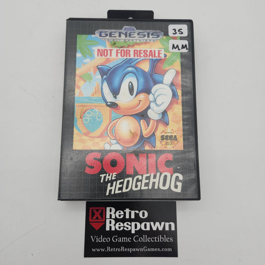 Sonic the Hedgehog [Not for Resale] - Sega Genesis (Missing Manual)