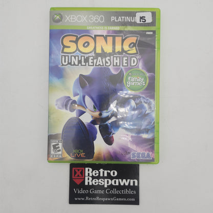 Sonic Unleashed [Platinum Hits] - Xbox 360 (Complete)