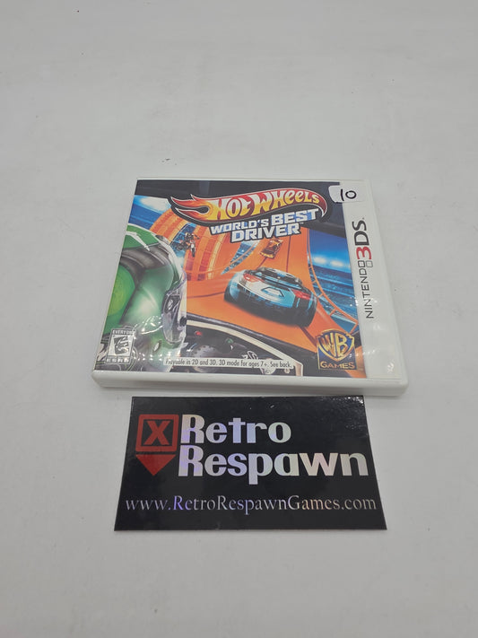 Hot Wheels: World's Best Driver - Nintendo 3DS (Complete)