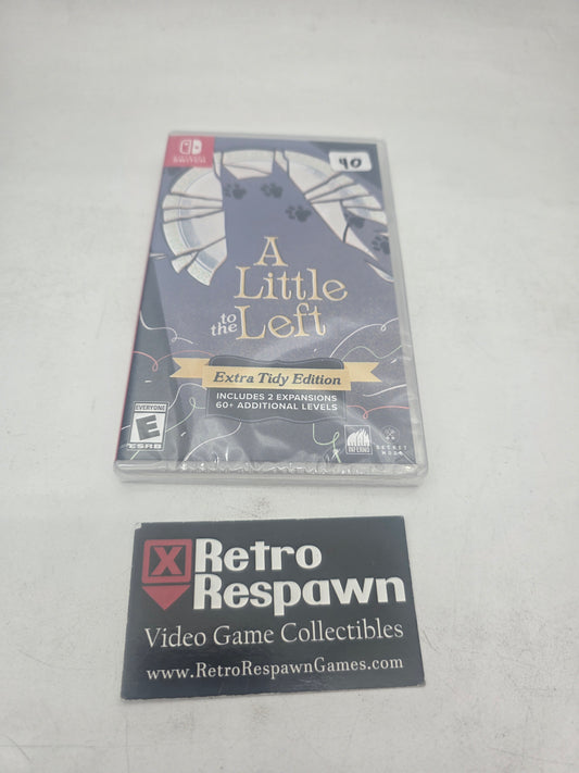 A little to the left Extra Tidy Edition - Nintendo Switch (Sealed)