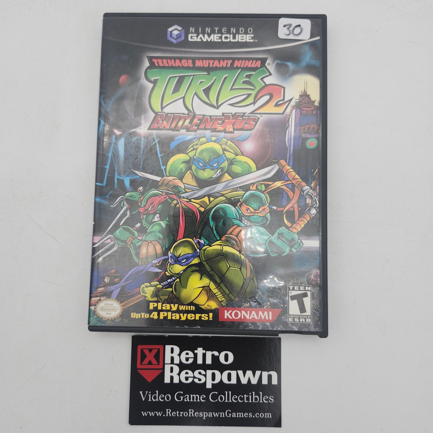 Teenage Mutant Ninja Turtles 2: Battle Nexus - Gamecube (Complete)