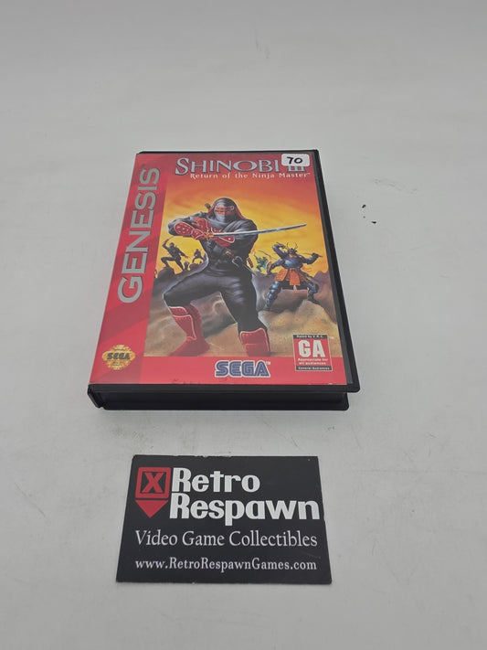 Shinobi III Return of the Ninja Master - Sega Genesis (Complete)