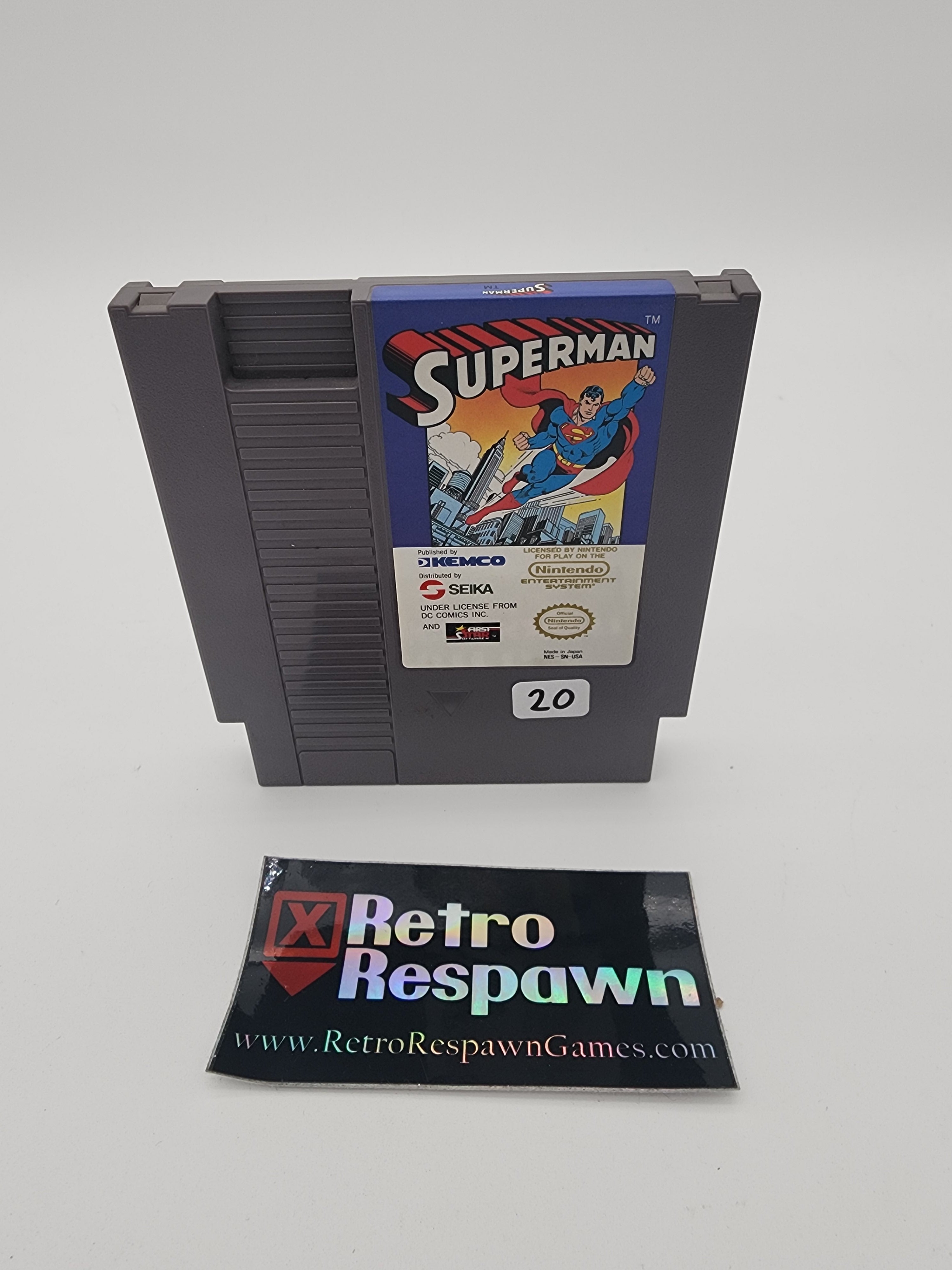 Superman NES (Game Only) Retro Respawn