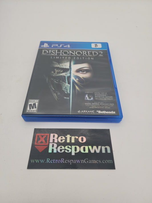 Dishonored 2 [Limited Edition] - Playstation 4 (Complete)