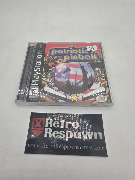 Patriotic Pinball - Playstation (Complete)
