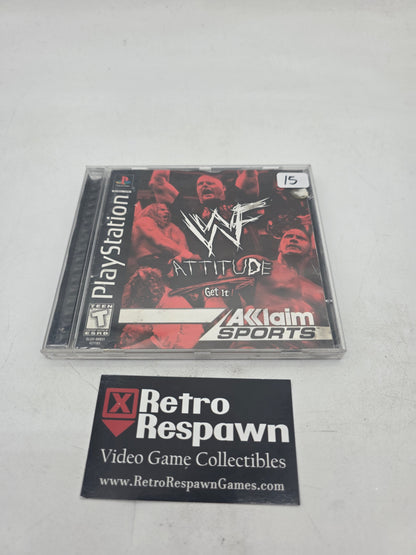 WWF Attitude - Playstation (Complete)