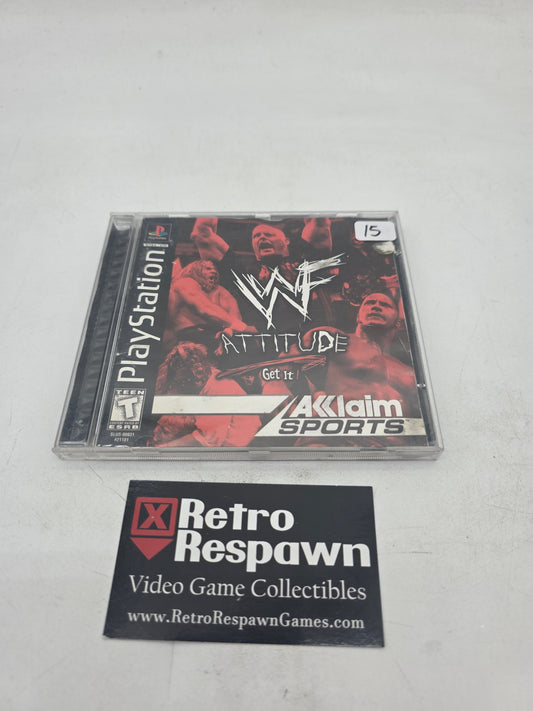 WWF Attitude - Playstation (Complete)