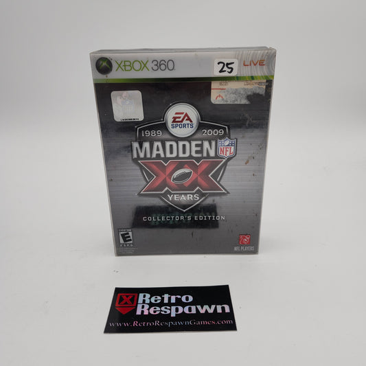 Madden 2009 20th Anniversary Edition - Xbox 360 (Complete)