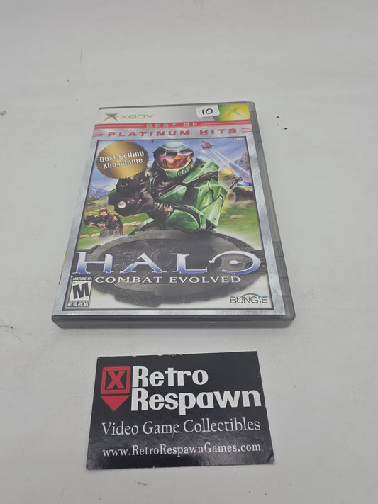 Halo: Combat Evolved [Game of the Year] [Best of Platinum Hits] - Xbox (Complete)