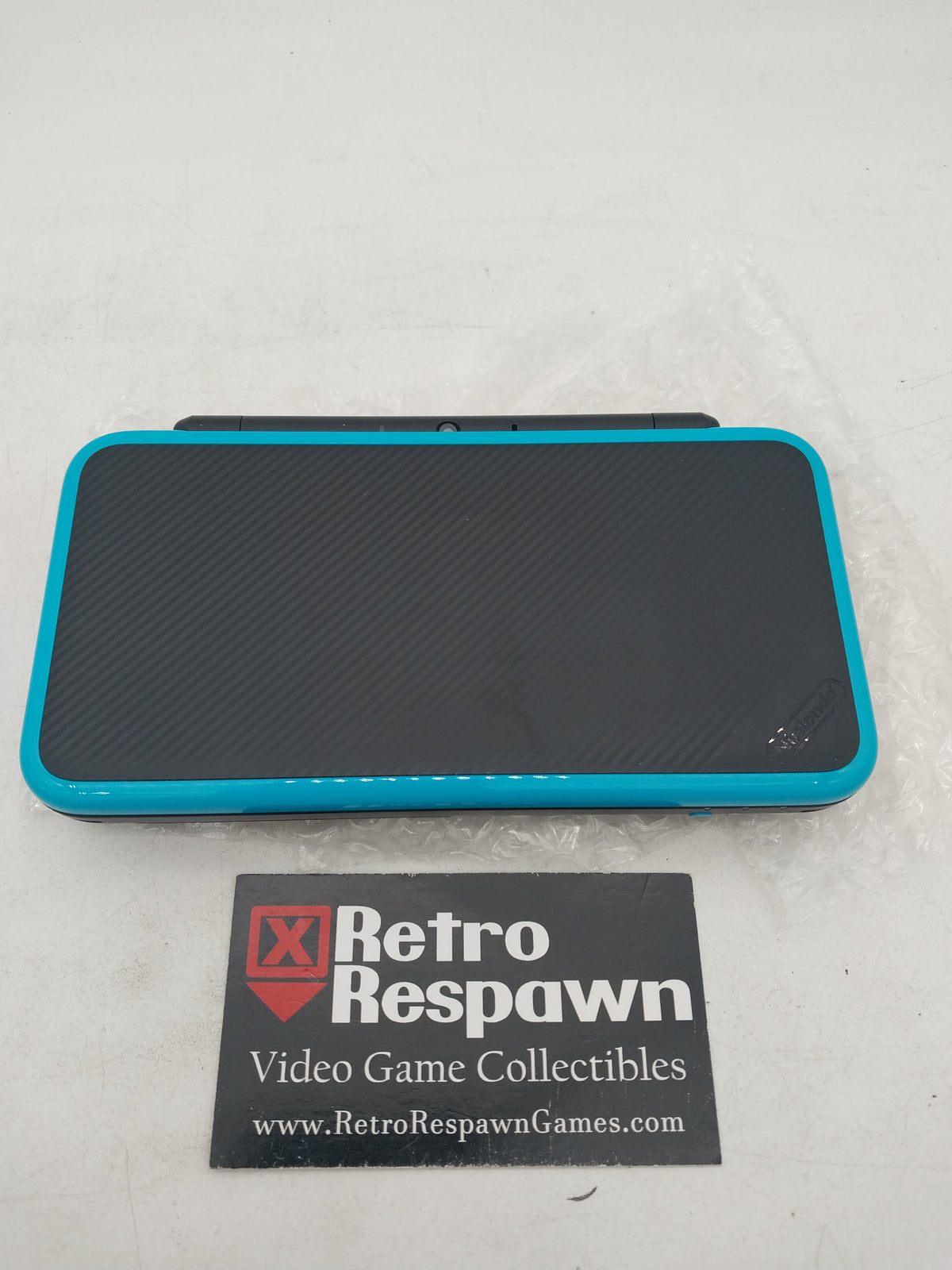 New Nintendo 2DS XL Black & Turquoise - Nintendo 3DS (Complete)