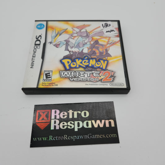 Pokemon White Version 2 - Nintendo DS (Missing Manual)