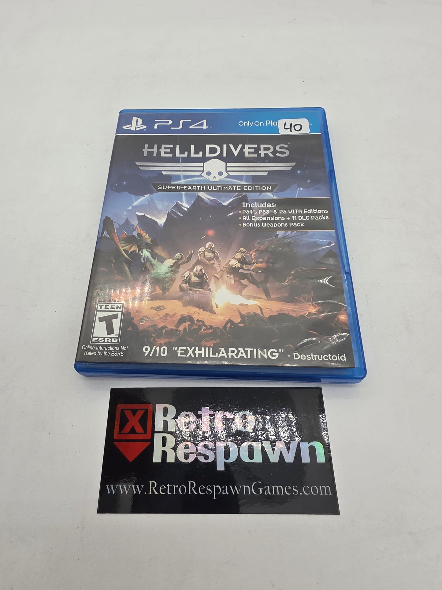 Helldivers: Super-Earth Ultimate Edition - Playstation 4 (Complete)