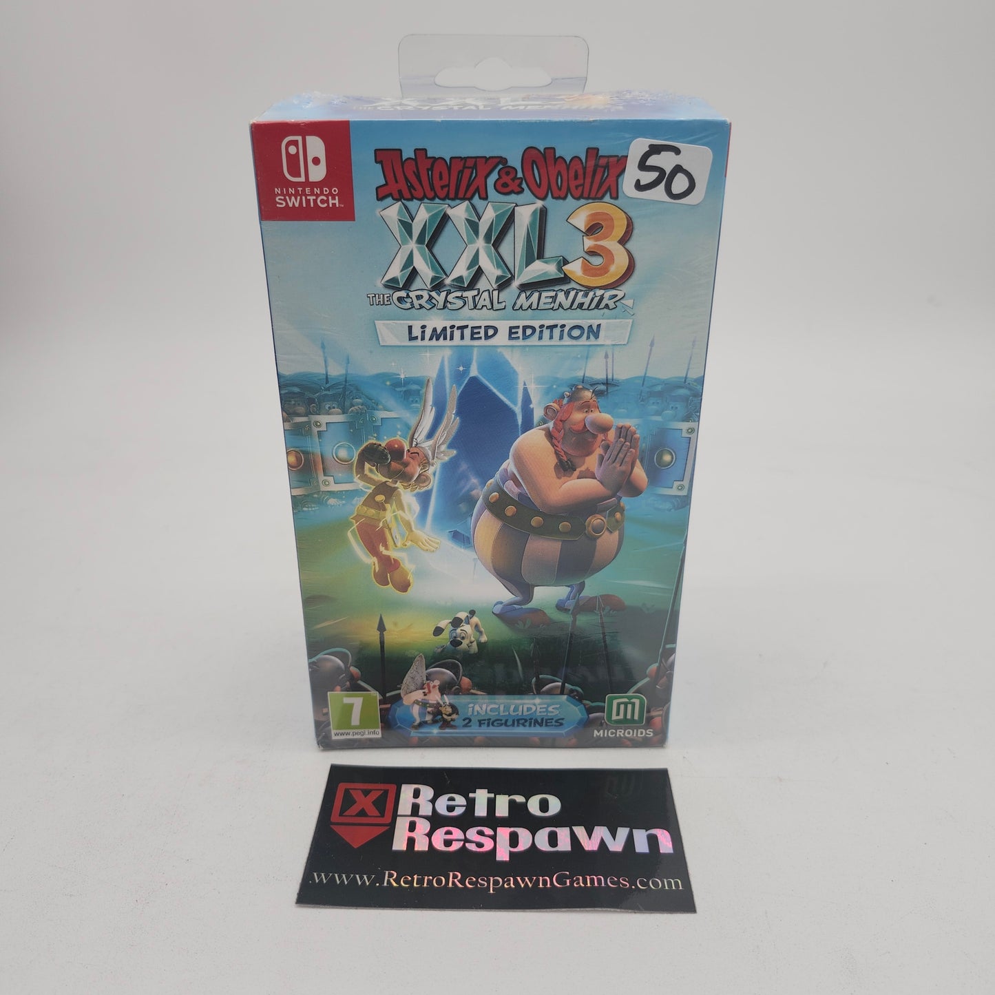 Asterix & Obelix XXL3 The Crystal Menhir Limited Edition - PAL Nintendo Switch (Sealed)