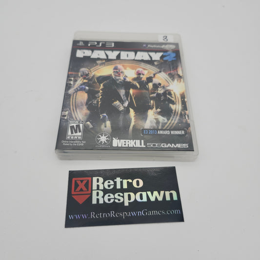 Payday 2 - Playstation 3 (Complete)