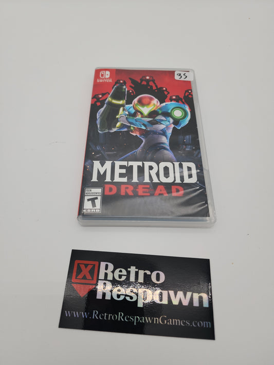 Metroid Dread - Nintendo Switch (Complete)