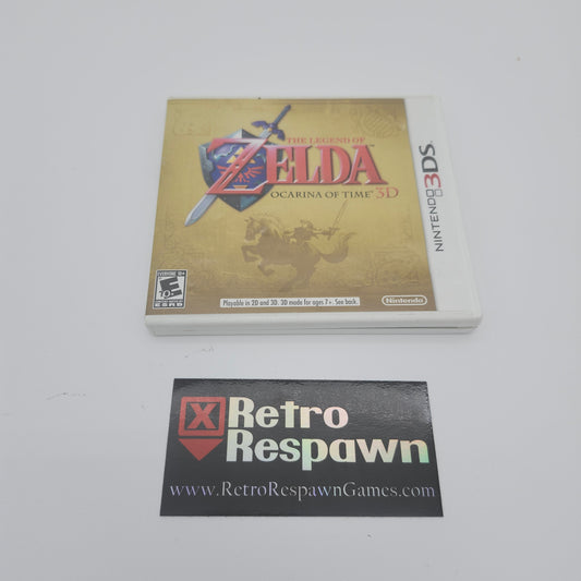 Zelda Ocarina of Time 3D - Nintendo 3DS (Complete)