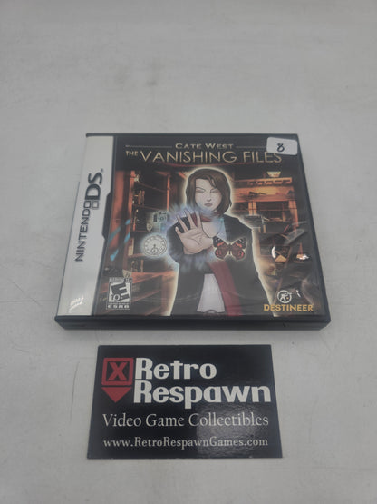 Cate West: The Vanishing Files - Nintendo DS (Complete)