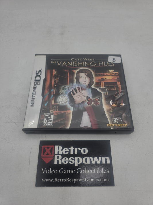 Cate West: The Vanishing Files - Nintendo DS (Complete)