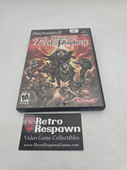 McFarlane's Evil Prophecy - Playstation 2 (Complete)