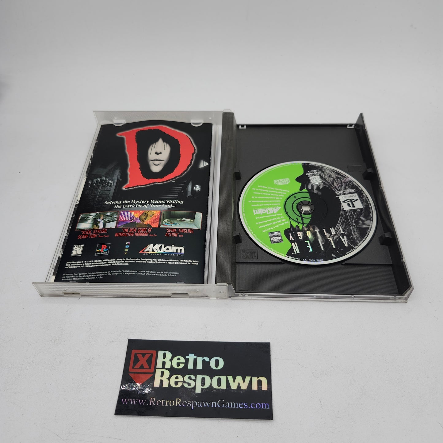 Alien Trilogy [Long Box] - Playstation (Complete)