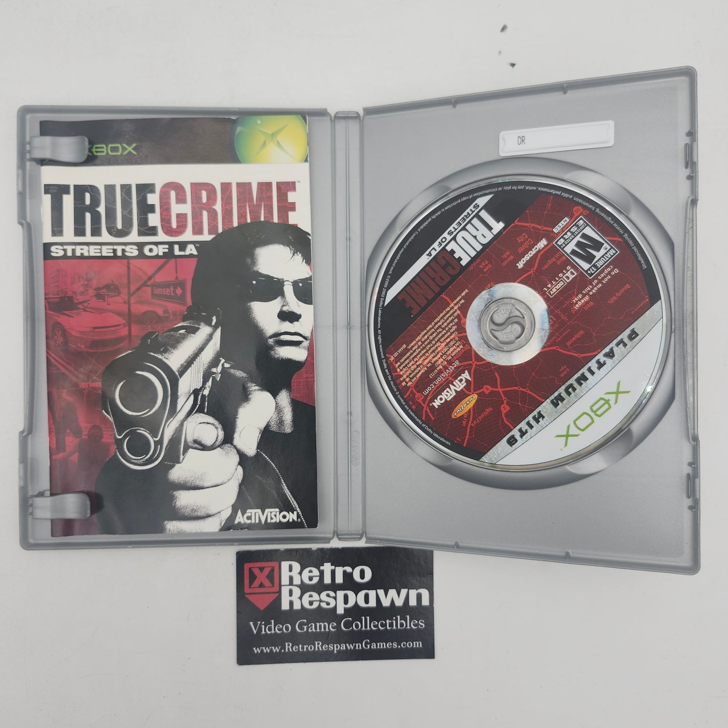 True Crime Streets of LA [Platinum Hits] - Xbox (Complete)