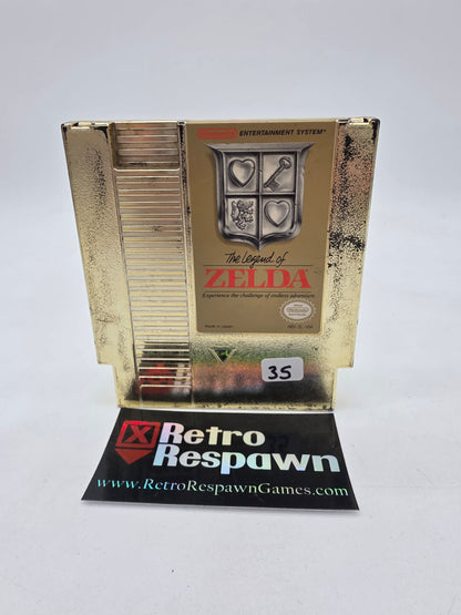 Gold Cart The Legend of Zelda - Nintendo Entertainment System (Game Only)