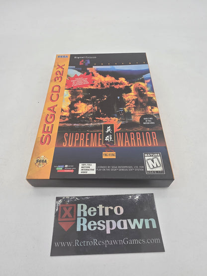 Supreme Warrior - Sega 32X (Complete)