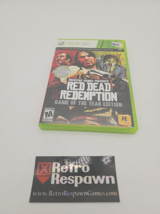 Red Dead Redemption [Game of the Year] - Xbox 360 (Complete)