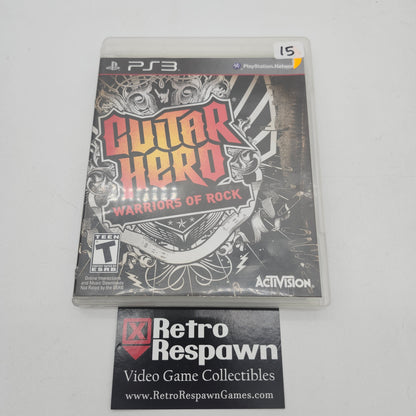 Guitar Hero: Warriors of Rock - Playstation 3(Complete)