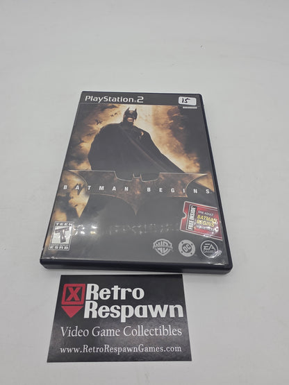 Batman Begins - Playstation 2 (Complete)