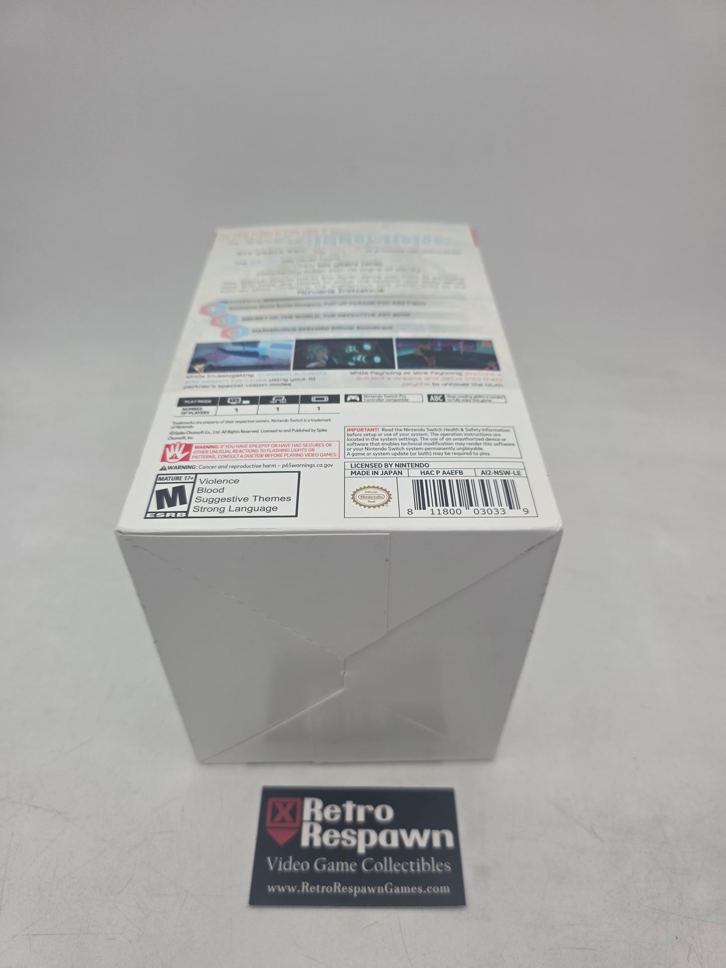 AI: The Somnium Files: Nirvana Initiative [Collectors Edition] - Nintendo Switch (Complete)