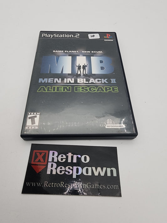 Men In Black II Alien Escape - Playstation 2 (Complete)