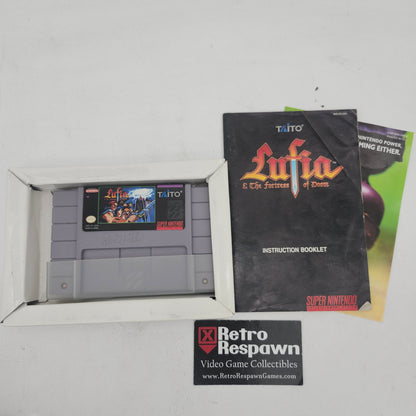 Lufia and The Fortress of Doom - Super Nintendo (Complete)