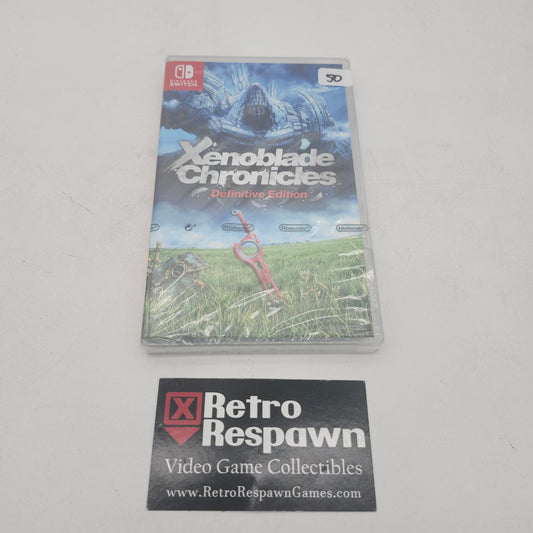 Xenoblade Chronicles: Definitive Edition - Nintendo Switch (Sealed)