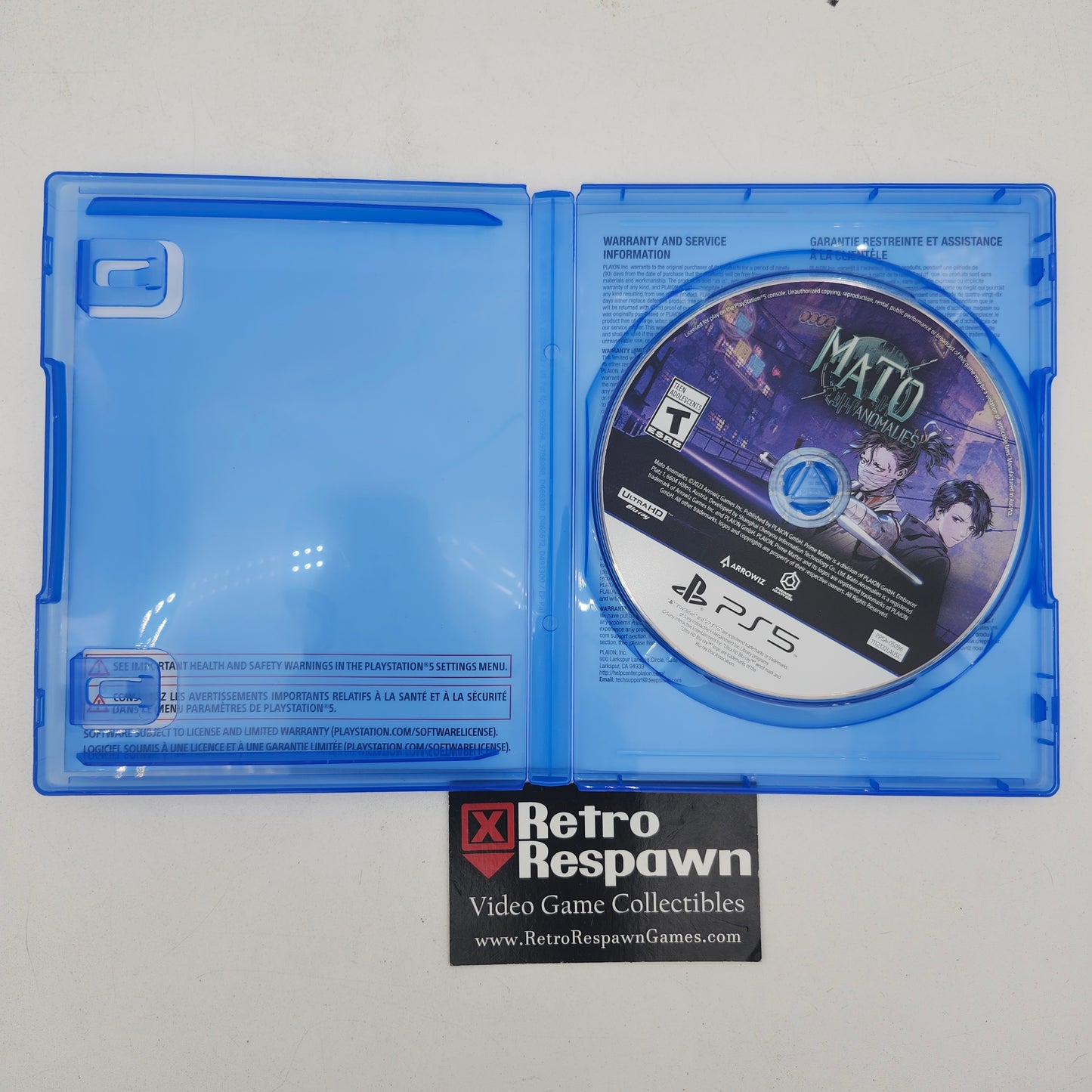 Mato Anomalies - Playstation 5 (Complete)