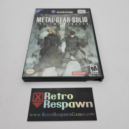 Metal Gear Solid Twin Snakes - Gamecube (Complete)