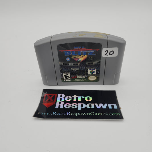NFL Blitz 2001 - Nintendo 64 (Game Only)