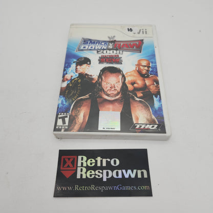 WWE Smackdown vs. Raw 2008 - Wii (Complete)