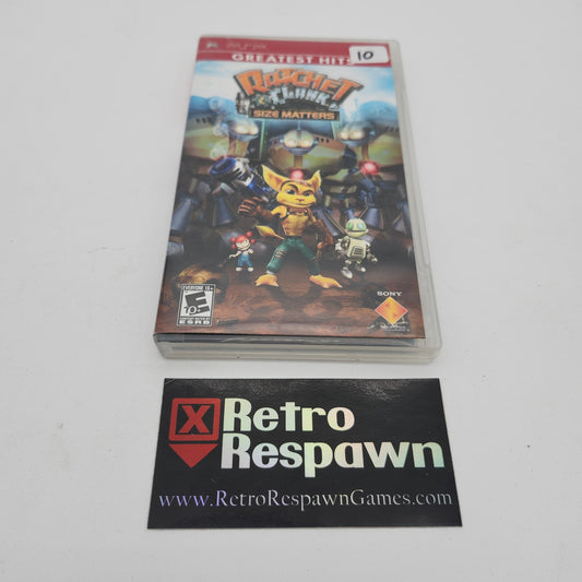 Ratchet & Clank Size Matters [Greatest Hits] - PSP (Complete)
